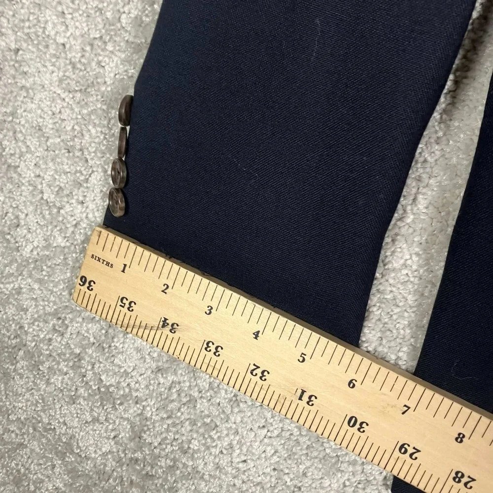 Bonobos Blazer Mens 38S Navy Blue Marzotto Italian Wool Standard Fit Suit Jacket